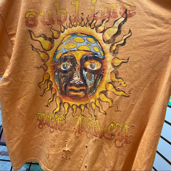 Sublime Distressed oversize VSCO girl T Shirt - Picture 3 of 7